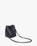 Shoulder Bag with Snake Effect Details