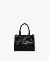 Sequin Logo Mini Shopper