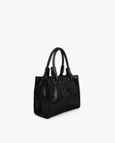 Sequin Logo Mini Shopper