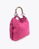 Personalized Metallic Handle Shopper Bag