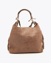 Personalized Metallic Handle Shopper Bag