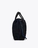Woven Mesh Bag with Blue Interior