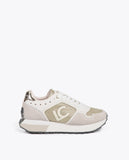 Sneaker with Custom Sole and Animal Print and Leather Details