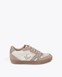 Wedge Sneaker with Leather Details