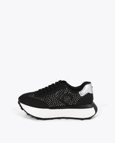 Platform Sneakers with Metallic Studs