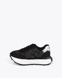 Platform Sneakers with Metallic Studs