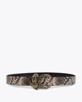 Reversible Belt with LC Leopard Buckle