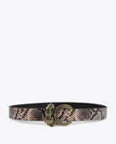 Reversible Belt with LC Leopard Buckle