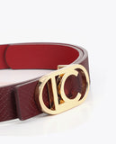 Reversible Snake Skin Texture Belt