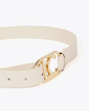 Oval Logo Chain Belt