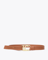 Oval Logo Chain Belt