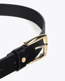 Perforated Logo Belt