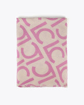 Two-tone Pleated Scarf