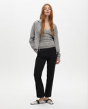 Zipper Cardigan with Bead Detail