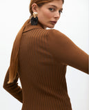 Zipper Cardigan with Double Pockets