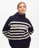Thick Knit Turtleneck Sweater