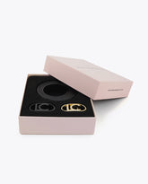 Reversible Animal Print Belt Pack with Interchangeable Buckle