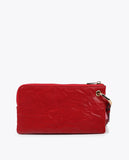 Bicolor Wallet with Oval Logo