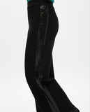 Sequined Side Knit Pants