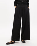 Pinstripe Lamé Pleat Trousers
