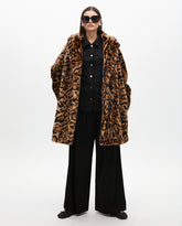 Pinstripe Lamé Pleat Trousers