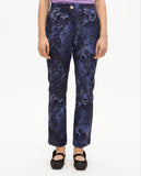 Animal Print Suit Pants