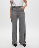 Bicolor Wideleg Jeans