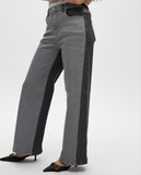 Bicolor Wideleg Jeans