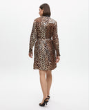 Animal Print Tunic with Pocket Details
