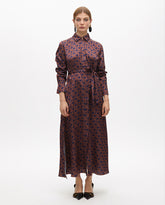 Logo Printed Shirt Dress