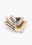 lf2603052-Two-tone geometric earring-Metal-Metal