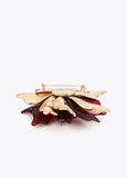lf2603066-Flower brooch-Bordeaux
