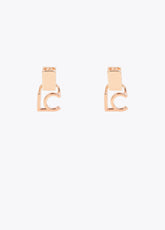 lf2603076-Logotyped earring-Gold