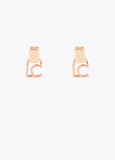 lf2603076-Logotyped earring-Gold