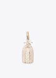 lf2604003-Small 1981 hair shoulder bag-Ecru