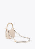 lf2604003-Small 1981 hair shoulder bag-Ecru