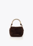 lf2604003-Small 1981 hair shoulder bag-Brown