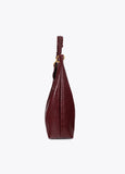 lf2604026-Shopper with braided handle detail-Bordeaux