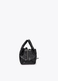 lf2604041-Bowling with wrinkled skin effect-Black