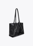lf2604061-Shopper studded star and heart-Black