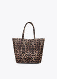 lf2604097-Basic animal print shopper-Black-Brown