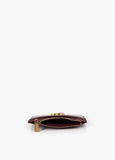 lf2612006-Crocodile effect card holder-Bordeaux