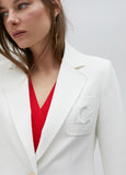Embroidered blazer