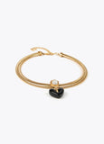 Gold-toned choker necklace