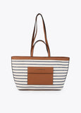 Contrast tote bag
