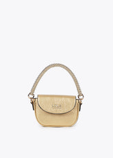 Mini metallic crossbody bag