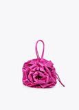 Satin flower bag