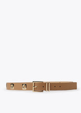 Metal piece belt