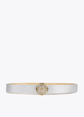 Reversible heart clover belt