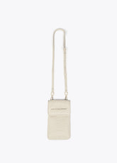 Monogrammed mobile phone bag